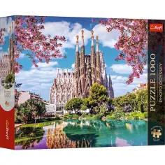 Sagrada Familia Barcelona 1000ks prémiový puzzle - Trefl