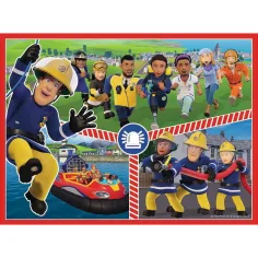 Sam hasič puzzle a pexeso 2 v 1 sada - Trefl obrázek 3