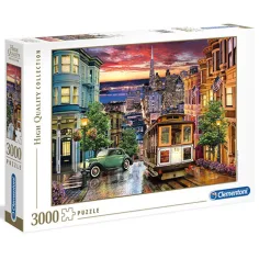 Puzzle San Francisco HQC 3000ks - Clementoni