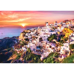 Santorini západ slunce 1000 ks puzzle - Trefl obrázek 2