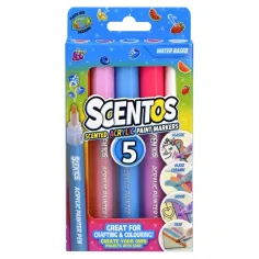 Scentos Voňavé akrylové fixy v pastelových barvách 5ks