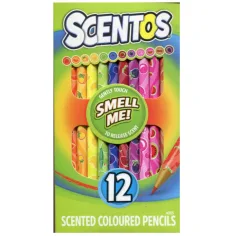 Scentos vonné 12ks barevné tužky