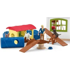 Schleich: Farm World - Hračka set hotel pro domácí zvířata (42607) obrázek 2