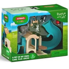 Schleich: Farm World Kočičí hrací dům herní set (42764)