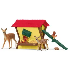 Schleich: Farm World - Krmítko pro lesní zvířata herní set (42658) obrázek 2