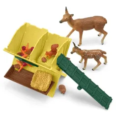 Schleich: Farm World - Krmítko pro lesní zvířata herní set (42658) obrázek 4