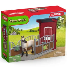 Schleich: Farm World - Stáj box Mustang kůň figurka herní set (42724)