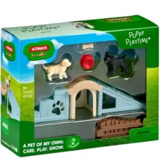 Schleich: Farm World Štěňátka hrací dům herní set (42763)