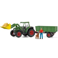 Schleich: Farm World - Traktor s přívěsem herní sada (42608) obrázek 2
