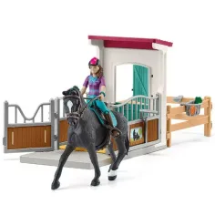 Schleich: Horse Club - Lisa a Storm jezdecká box hračka obrázek 2