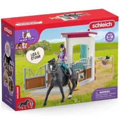Schleich: Horse Club - Lisa a Storm jezdecká box hračka
