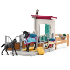 Schleich: Horse Club - Hračková sada s hřebcem a hříbětem (42611) obrázek 3