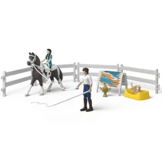 Schleich: Horse Club Kim jezdecký tréninkový herní set (42799) obrázek 3