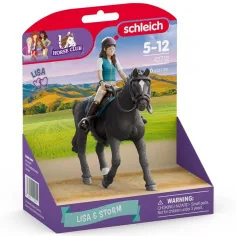 Schleich: Horse Club Lisa & Storm herní sada (42712)