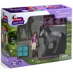 Schleich Horse Club: Lisa závodní tréninková sada (42776)