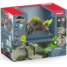 Schleich: Sada kamenného chameleona v bojové jeskyni (42677)