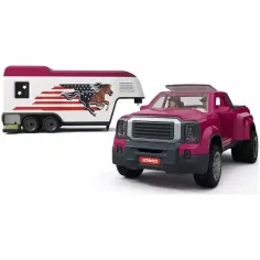 Schleich: Terénní auto s přívěsem a koňmi (42705) obrázek 6