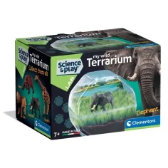 Science & Play: Mini sloní teráriumová herní sada - Clementoni