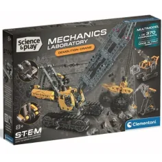 Science & Play: Sklápěcí jeřáb herní set - Clementoni
