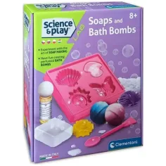 Science&Play: Sada na výrobu mýdla a koupelových bomb - Clementoni