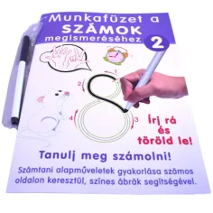 Poznávání čísel pracovní sešit - D-Toys