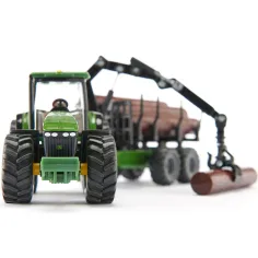 SIKU traktor na přepravu klád John Deere 1/50 obrázek 2