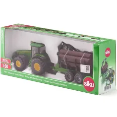 SIKU traktor na přepravu klád John Deere 1/50 obrázek 5