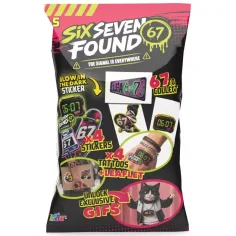 Six-Seven Found samolepka a tetování překvapení balíček