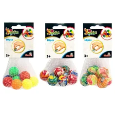 Skákací malé míčky v síti 10ks sada různých 1ks - Simba Toys