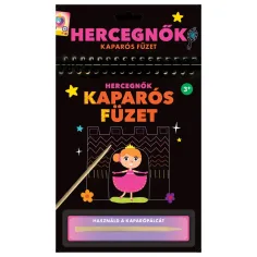 Sešit s aktivitami a stíracími obrázky – princezny