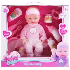 Sweet Baby Panenka 8ks s doplňky 25cm