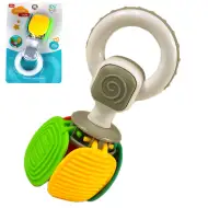 Slunečnicový tvar dětské chrastítko