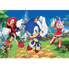 Sonic 104dílná Super Color Puzzle - Clementoni obrázek 2