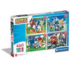 Sonic 4 v 1 puzzle - Clementoni