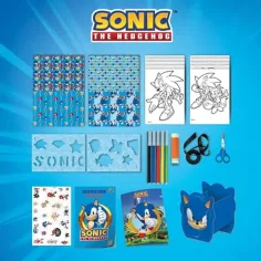 Sonic Kreativní omalovánková sada v tašce – Lisciani obrázek 3