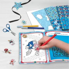 Sonic Kreativní omalovánková sada v tašce – Lisciani obrázek 4