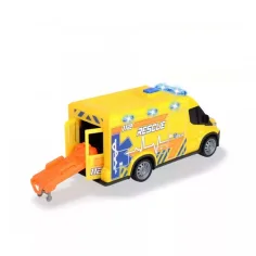 SOS Iveco záchranné auto se zvukem a světlem 18cm - Dickie Toys obrázek 2