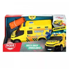 SOS Iveco záchranné auto se zvukem a světlem 18cm - Dickie Toys