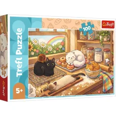 Špatná koťátka 100ks puzzle - Trefl