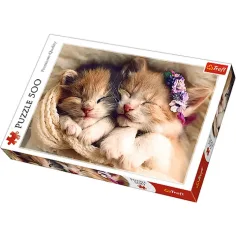 Spící koťátka 500ks prémiové puzzle - Trefl