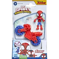 Spider-Man a jeho úžasní přátelé: Spidey a jeho motorka – herní set - Hasbro