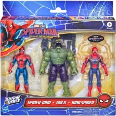 Spider-Man Nový den: ActionVerse Akční figurka 3ks sada – Hasbro
