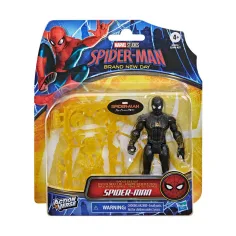 Spider-Man Nový den: Spider-Man černá-zlatá figurka s doplňky 11cm – Hasbro