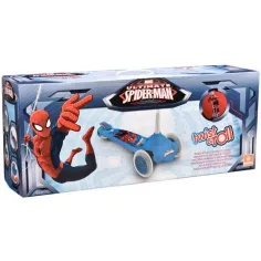 Spider-Man přední dvojitá kolečka malý koloběžka obrázek 2