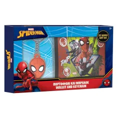 Spider-Man peněženka s klíčenkou dárkový balíček