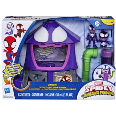 Spidey a jeho úžasní přátelé: Symbie Factory sada na výrobu bublin se 2 figurkami – Hasbro