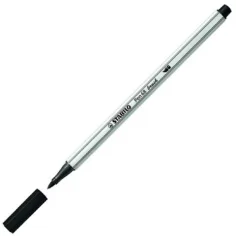 Stabilo: Pen 68 štětcový popisovač černý
