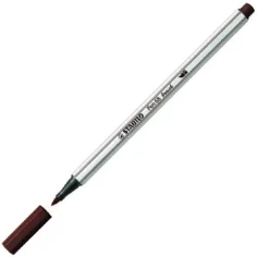 Stabilo: Pen 68 štětcový popisovač hnědý