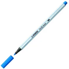 Stabilo: Pen 68 štětcový popisovač modrý