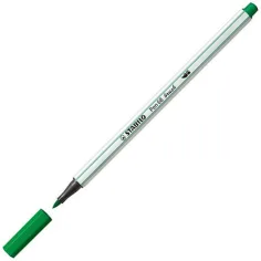Stabilo: Pen 68 štětcový fix zelený